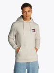 Tommy Jeans Sweatshirt TJM REG ESSENTIAL FLAG HOOD EXT Khaki/Grau