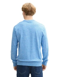 TOM TAILOR DENIM Pullover blaumeliert