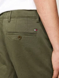 Tommy Hilfiger Chinohose Denton Chino Satin Khaki/Dunkelgrün/Grün
