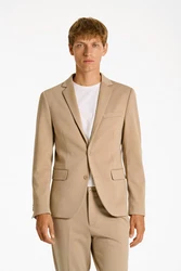 LINDBERGH Anzug moderner Schnitt Beige/Khaki/Braun
