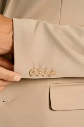 LINDBERGH Anzug moderner Schnitt Beige/Khaki/Braun