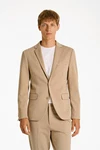 LINDBERGH Anzug moderner Schnitt Beige/Khaki/Braun