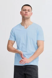 Blend T-Shirt Ashton Hellblau/Blau