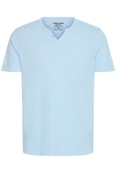 Blend T-Shirt Ashton Hellblau/Blau