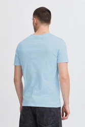 Blend T-Shirt Ashton Hellblau/Blau