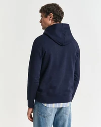 GANT Sweatshirt GRAPHIC HOODIE Dunkelblau/Grau/Hellblau