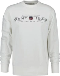 GANT Sweatshirt dunkelblau/grau/rot/wei