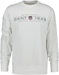 GANT Sweatshirt dunkelblau/grau/rot/wei