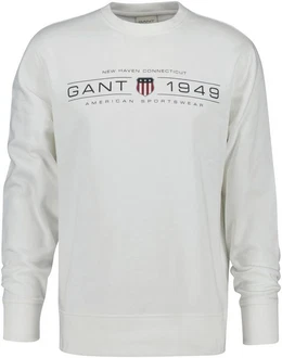 GANT Sweatshirt dunkelblau/grau/rot/wei