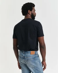 Gant T-Shirt Dunkelblau/Schwarz