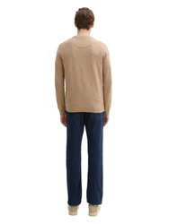 TOM TAILOR Straight-Jeans MARVIN Beige/Dunkelblau/Hellblau/Blau