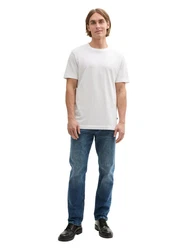 TOM TAILOR Straight-Jeans MARVIN Blau/Hellblau