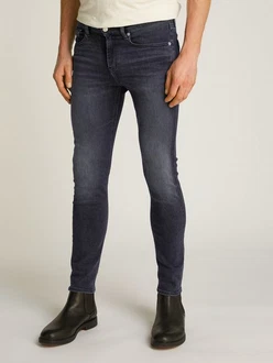 Calvin Klein Jeans Stretch-Jeans SKINNY Coinpocket Blau/Dunkelblau/Dunkelgrau