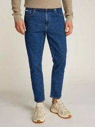 Straight-Jeans DAD JEANS Logodruck, Coinpocket