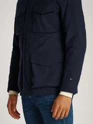 TOMMY HILFIGER LW PACKABLE FIELD JACKET Dunkelblau/Hellblau