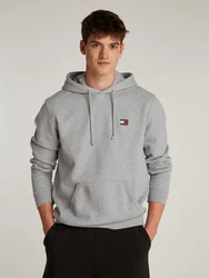 Tommy Jeans Hoodie TJM REG BADGE HOODIE EXT Grau/Hellgrau/Dunkelgrau