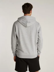 Tommy Jeans Hoodie TJM REG BADGE HOODIE EXT Grau/Hellgrau/Dunkelgrau