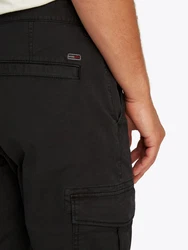 Tommy Jeans Hose 'AUSTIN' Khaki/Dunkelgrün/Schwarz/Dunkelgrau