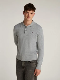 Tommy Jeans Polokragenpullover TJM Slim Essential Polo Sweater