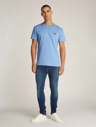 Tommy Jeans T-Shirt TJM REG BADGE TEE EXT Hellblau/Blau