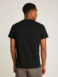 Tommy Jeans T-Shirt mit dezentem Logo Weiß/Schwarz/Grau/Dunkelgrau
