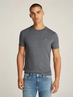 Tommy Jeans T-Shirt TJM XSLIM JASPE HTR TEE EXT Melange