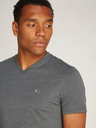 Tommy Jeans T-Shirt 'JASPE' Dunkelgrau/Grau/Dunkelblau/Hellgrau