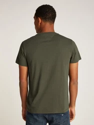 Tommy Jeans T-Shirt Dunkelgrün/Khaki