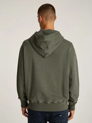 Tommy Jeans Hoodie TJM RLX TJ LABEL HOODIE Dunkelgrün/Khaki/Grün