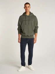 Tommy Jeans Hoodie TJM RLX TJ LABEL HOODIE Dunkelgrün/Khaki/Grün