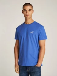 Tommy Jeans T-Shirt TJM REG SIGNATURE TEE EXT Unifarbe
