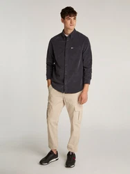 Tommy Jeans Hemdjacke TJM ENTRY CORD SHIRT EXT Dunkelgrau/Dunkelblau/Grau