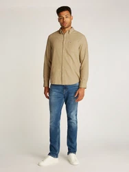 Tommy Jeans Hemdjacke TJM ENTRY CORD SHIRT EXT Khaki/Braun