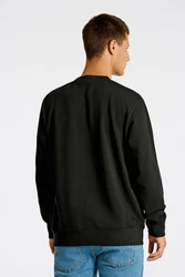 LINDBERGH Sweatshirt Logoschriftzug Braun/Schwarz