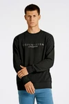 LINDBERGH Sweatshirt Logoschriftzug Braun/Schwarz