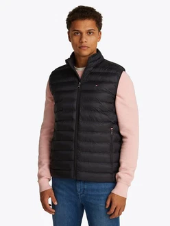 TOMMY HILFIGER Weste CORE PACKABLE RECYCLED VEST schwarz TOMMY HILFIGER Weste CORE PACKABLE RECYCLED VEST schwarz
