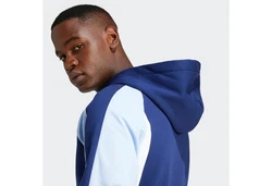 adidas Sportswear Kapuzensweatshirt M ESS CB FZ HD Blau/Hellblau