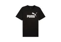PUMA T-Shirt Essentials No. 1 Lila/Schwarz/Grau/Dunkelgrau/Braun