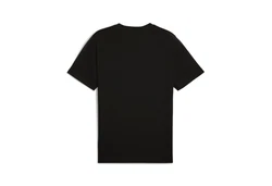 PUMA T-Shirt Essentials No. 1 Lila/Schwarz/Grau/Dunkelgrau/Braun