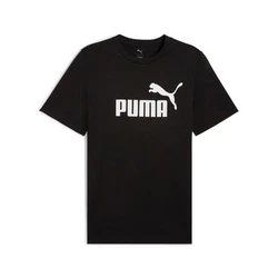 PUMA T-Shirt Essentials No. 1 Lila/Schwarz/Grau/Dunkelgrau/Braun