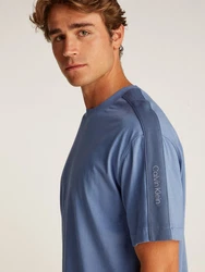 Calvin Klein Jeans T-Shirt LOGO TAPE TEE Blau/Hellblau