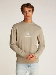Sweatshirt SHADOW LOGO CREW NECK mit Logodruck