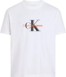 Calvin Klein Jeans T-Shirt MONOLOGO SHIFT TEE Weiß/Türkis/Grün/Khaki/Grau/Rot/Schwarz