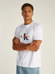 T-Shirt MONOLOGO SHIFT TEE mit groem Logodruck
