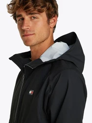 Tommy Jeans Blouson TJM TECH WINDBREAKER Schwarz/Dunkelgrau/Hellblau