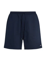 Tommy Jeans Sweatshorts TJM S FLAG BEACH SHORT EXT Dunkelblau/Blau