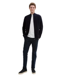 TOM TAILOR Strickjacke mit Logo 