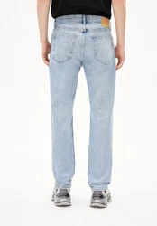 Armedangels Straight-Jeans DYLAANO Herren Hellblau/Blau