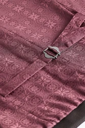Next Anzugweste Slim Fit Signature Tollegno Anzug Lila/Bordeaux/Dunkelrot/Braun/Dunkelbraun