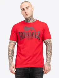 Lonsdale T-Shirt Logo Rot/Dunkelrot